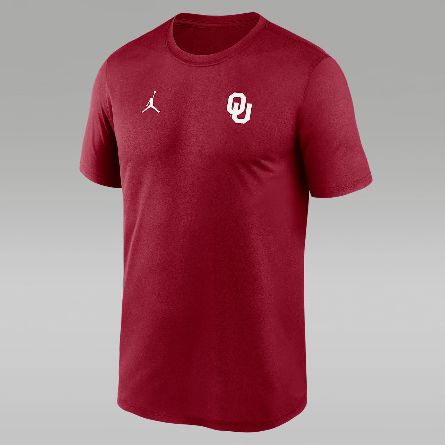 Oklahoma Sideline Legend Small Logo Men's Jordan Brand Dri-FIT